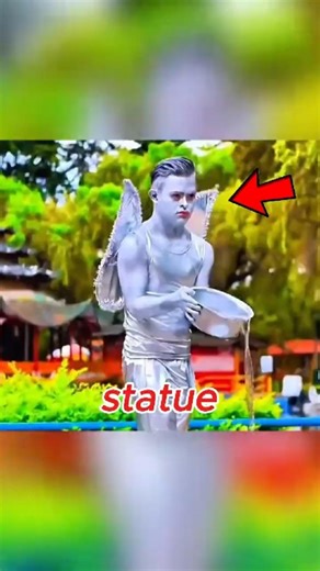 Statue Man's Secret Heroism