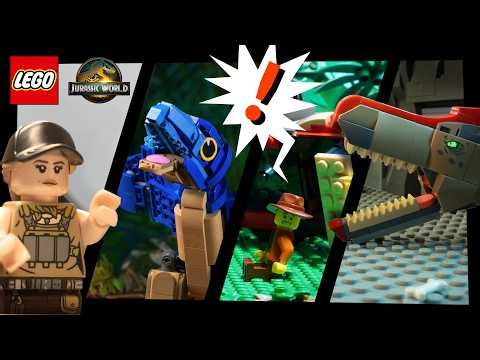 Nothing Goes to Plan in LEGO® Jurassic World | Stop Motion Compilation
