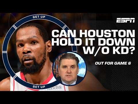 🚨 Kevin Durant OUT for Game 6 vs. Lakers 🚨 Windy thinks the Rockets STILL HAVE A CHANCE | Get Up