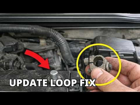 OTA software update stuck in progress loop – 12V battery fix