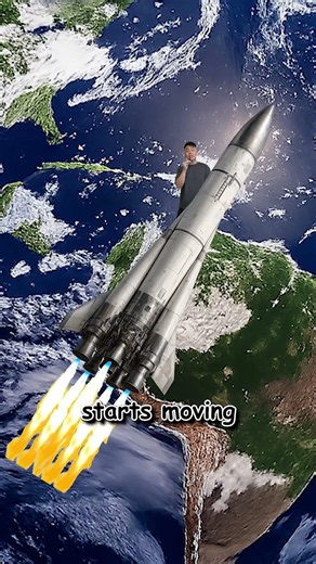 Rockets don’t actually go straight up ALL the way…