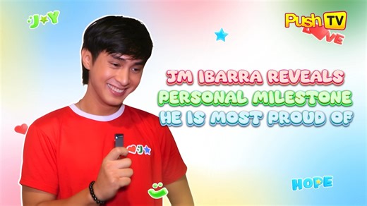 #PUSHTV: EXCLUSIVE: JM Ibarra reveals the career milestone he is most proud of in 2025 | ABS-CBN