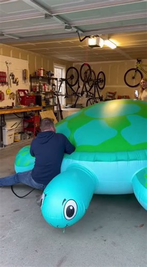 Epic Indoor Pool Float Fail!