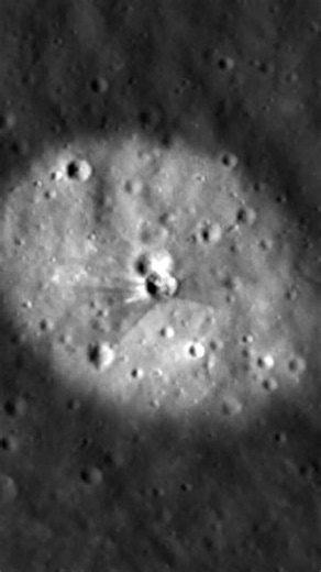 NASA releases images of moon after SpaceX rocket crash