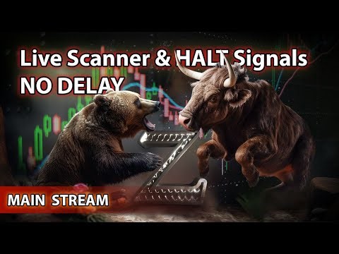 🌊Live Scanner and Day Trade Ideas, NO DELAY. Morning Gappers Momentum and Halt Scanner 05/06/2026