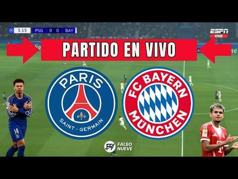 ✅ PSG vs BAYERN MUNICH EN VIVO ⚽ UEFA CHAMPIONS LEAGUE - SEMIFINAL (IDA) 🏆
