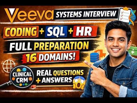 ⚡Veeva Systems Interview Questions🔥|💥Aptitude + Technical MCQs + Coding + SQL + HR Round 💼🔥