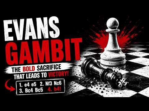 The Evans Gambit — The Pawn Sacrifice That Terrified Grandmasters