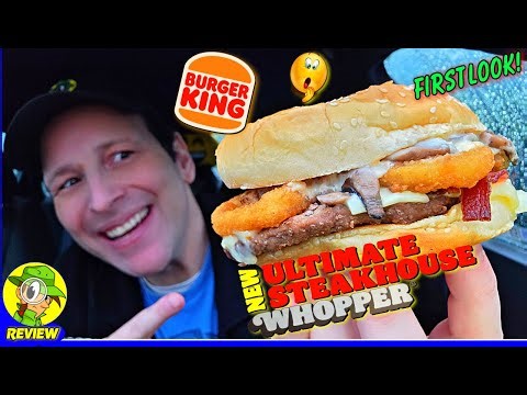 Burger King® Ultimate Steakhouse Whopper® Review 💪🥩🍔 First Look For 2026! 🤩 Peep THIS Out! 🕵️‍♂️