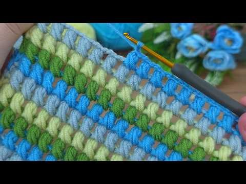 “Gorgeous Crochet Stitch for Beginners & Pros 🌿💙” #crochet