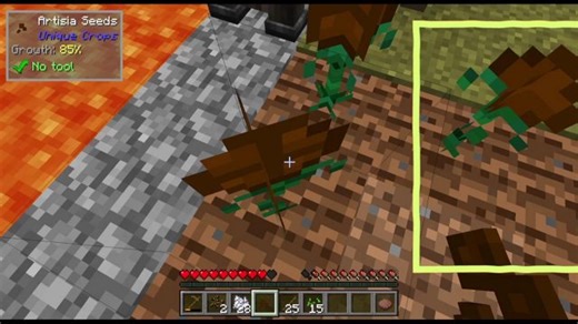 Solo minecraft - Volcano Block Mod (Let's Have Fun)