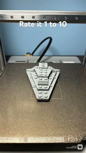 3D Printing & Building a LEGO Star Destroyer 🚀 | Full Timelapse + Assembly!