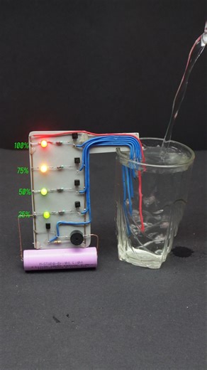 automatic water pump control circuit #experiment #scienceproject