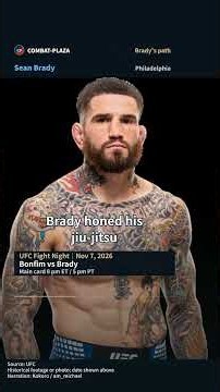 His Brother Turned Their Home Into a Gym | Bonfim vs Brady | UFC | Nov 7
