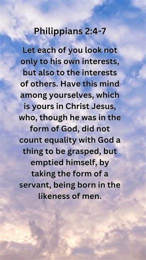Jesus Saves | Philippians 2:4–7 Daily Bible Verse