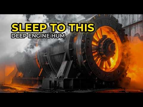 Deep Brown Noise for Sleep — Engine Room Core Hum (10 Hours)