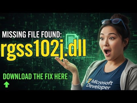 RGSS102J.dll Missing? Fix RPG Maker Games!