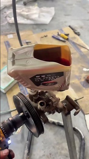 INSANE Speed: Electric Pump Replaces Manual Oil Cranking ⚡