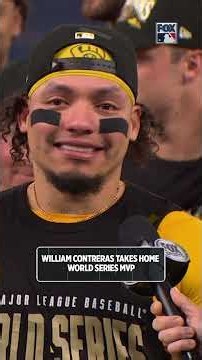 William Contreras is your WORLD SERIES MVP #MLB #WORLDSERIES
