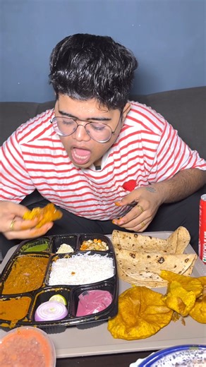 I Ate ASMR Thali and Mandi 😋😍 | Kanda Lovers