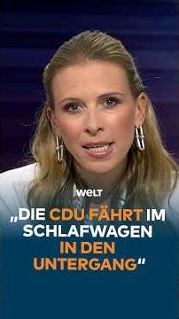MEINUNGSFREIHEIT: "DIE CDU FÄHRT IM SCHLAFWAGEN IN DEN UNTERGANG!" | #shorts