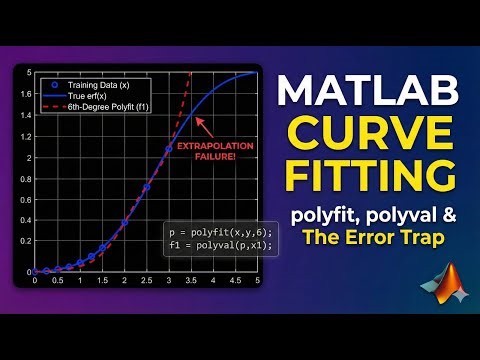 How to Use Polyfit and Polyval in MATLAB: Curve Fitting Tutorial
