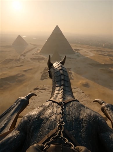 Dragon at the Flat Summit Platform of the Great Pyramid of Giza