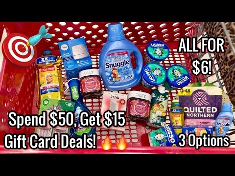 TARGET Free & Cheap Coupon Deals | Spend $50, Get $15 GC Options | Easy FREEBIES! 🙌🏾 | 1/4 - 1/10