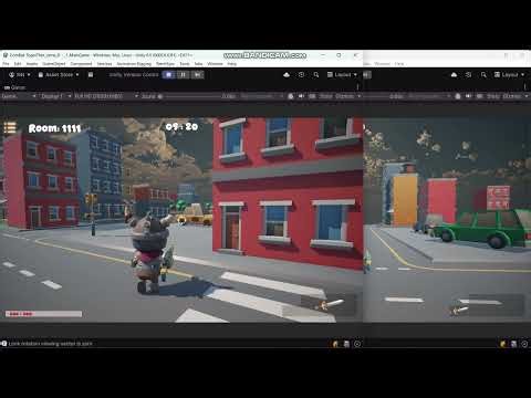 3D Third-Person Shooter Multiplayer (Demo) (C#, Unity, Fusion 2)