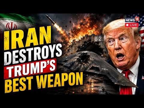 US Iran War LIVE | Iran Destroys Trump's Most Destructive Weapon Along With an F-35| Iran News |N18G