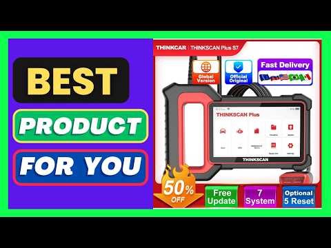 THINKCAR THINKSCAN PLUS S4 S7 OBD2 Scanner ECM ABS SRS TCM