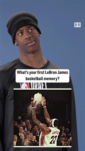 Draft prospects first LeBron memory 👑