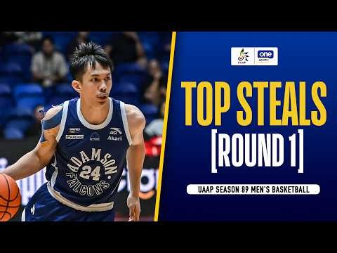 TOP STEALS OF ROUND 1 | UAAP SEASON 89 MEN’S BASKETBALL | HIGHLIGHTS