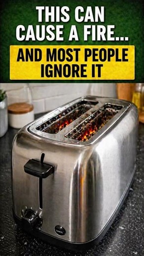 This Builds Up In Your Toaster… (Fire Risk)