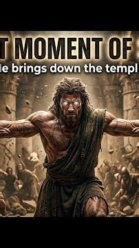 The last moment of Samson