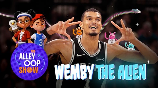 Alley & Oop Visit San Antonio! Learn About Victor Wembanyama, Spurs History & More | NBA Kids Show