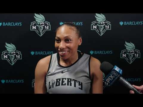 Chris DeMarco and Player Media Availability | New York Liberty Training Camp