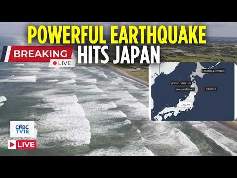 JAPAN LIVE: 7.5-Magnitude Earthquake Strikes off Northeastern Japan, Tsunami Warning Issued | N18G