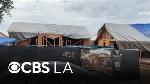 Altadena residents concerned about rain as they continue to rebuild after Eaton Fire