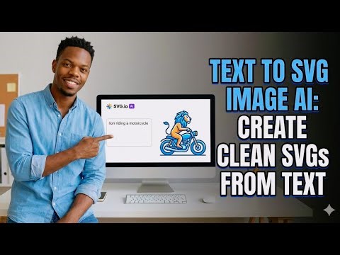 This AI Turns Text Into Clean SVG Graphics Instantly 🎨 EP #327