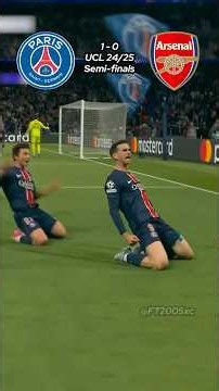 PSG vs Arsenal UCL 24/25
