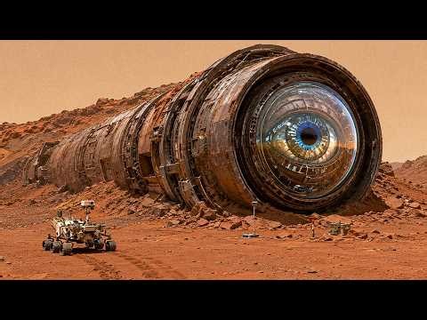 A Massive Structure Is Sticking Out of the Red Planet - They Watching Us?
