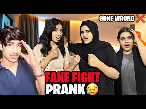 FAKE FIGHT PRANK ON ABUBAKAR & RAFAY // MINAHIL DON BAN GAYEE // DONO KO UTHA K MARA