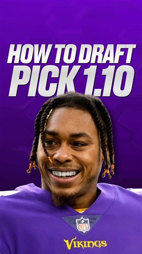 How to Draft: 1.10 Edition 🏆🏈 #fyp #nfl #fantasyfootball #fantasyfootballfellas #fantasyfootballdraft