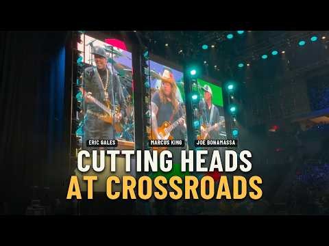 Eric Gales Marcus King and Joe Bonamassa Epic Guitar Battle Voodoo Chile At Crossroads 2026