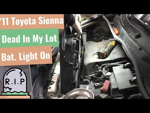2011 Toyota Sienna Dash Warning Lights | Battery & Charging System Diagnosis
