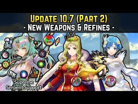 [PART 2] Mythic Heiðr, Legendary Guinivere, & Bridal Shanna New Refines (Update 10.7) | FEH Guide