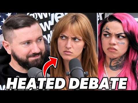 Brian Atlas vs "Christian" Girl HEATED Debate On Abortion Rights