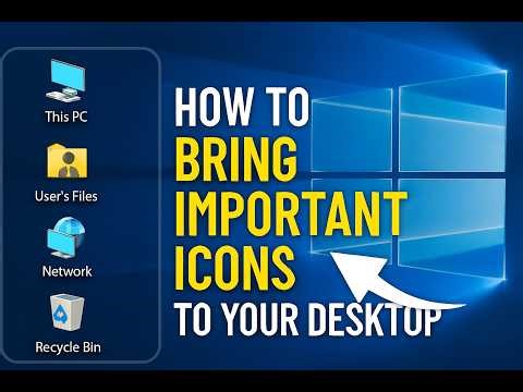 How to Show Important Icons on Desktop Windows 11 Quick Guide