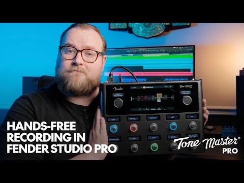 Tone Master Pro DAW Mode: Will Bennett Shows Hands-Free Recording with Fender Studio Pro | Fender